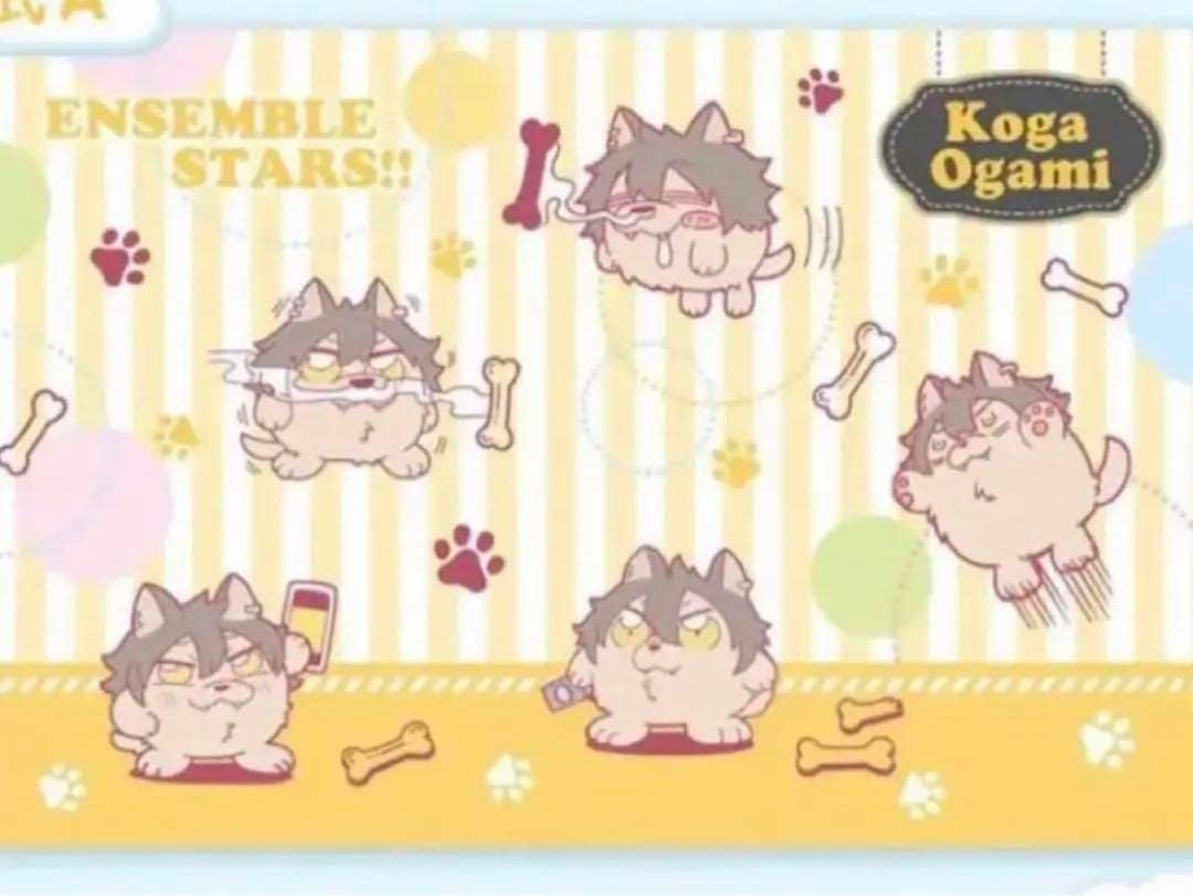 あんスタ大神晃牙】あんスタ コレクション缶バッジ 晃牙 あんさんぶる