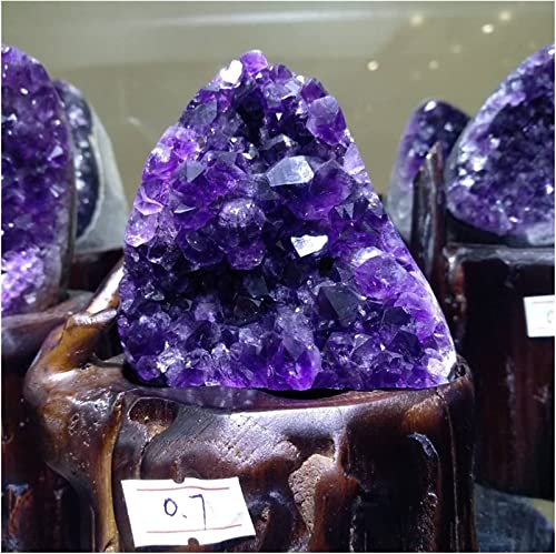 Amethyst Quartz Cluster de alta pureza mineral origen uruguayo genuino 4
