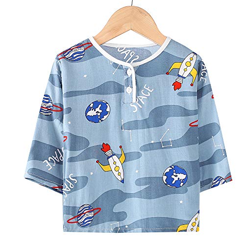 Image of Hopscotch Viscose Boys And Girls Casual T-Shirt And Pajama Set