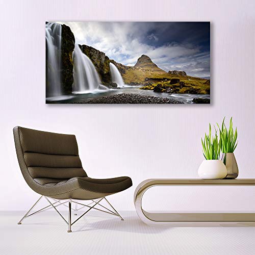 Toile imprimée grand format 140x70 cm pour habiller le mur au-dessus d'un canapé - 4