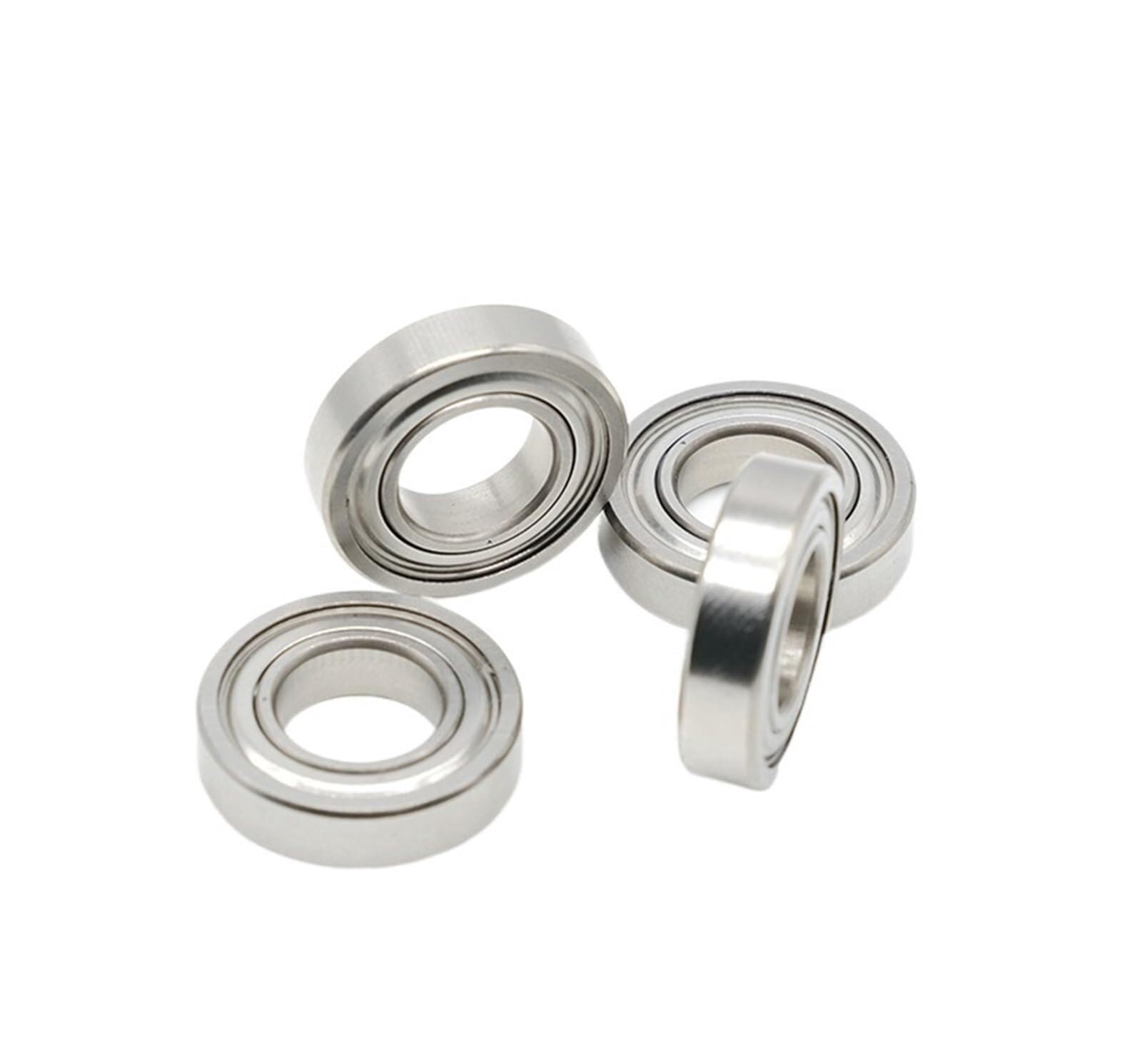 Bimetaliczna tarcza uszczelniająca Mikro łożysko głębokorowkowe 2 szt. S6702ZZ CB 15 * 21 4 mm ABEC-7 Łożysko o cienkim przekroju Hybrydowe łożyska ceramiczne ze stali nierdzewnej
