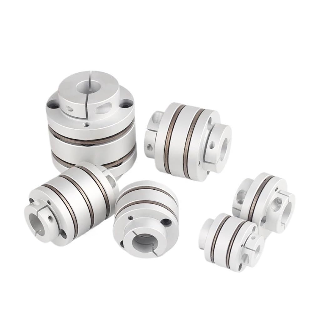 1 pz giunto flessibile flangia diaframma D68 L74 connettore giunto doppio albero giunto elastico alluminio ad alta rigidità Fix Munt(14X14mm)