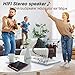 Portable CD Player with Speakers 2000mAh Rechargeable CD Player Portable with Double 3.5mm Headphones Jack,Small Anti-Shock Personal CD Player for Car Aux or Home Music Player