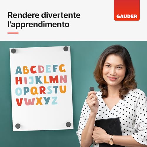 GAUDER Calamite per Lavagna Magnetica (18 x 5 mm)