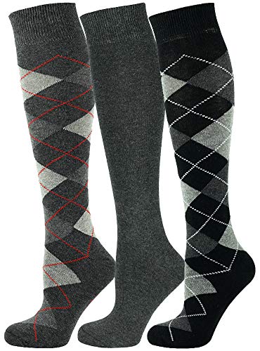Image of Mysocks Unisex Extra Fine Combed Cotton Knee High Socks, Hand Linked Toe, Soft Latex Band