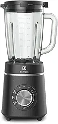 Liquidificador Electrolux inox preto jarra de vidro resistente capacidade 2L 3 receitas pre-programadas função pulsar 1200W BLP70 220v