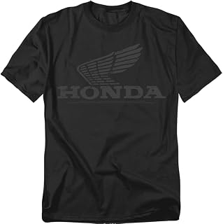 Honda Vintage Wing T-Shirt Black