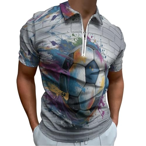 Chemise stretch regular fit au design graffiti abstrait et finitions zippées