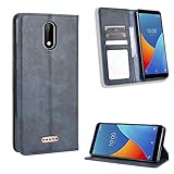 Con ranura para tarjetas Hülle® Billetera Capirotazo Funda Compatible para WIKO Sunny 5(Patrón 3)