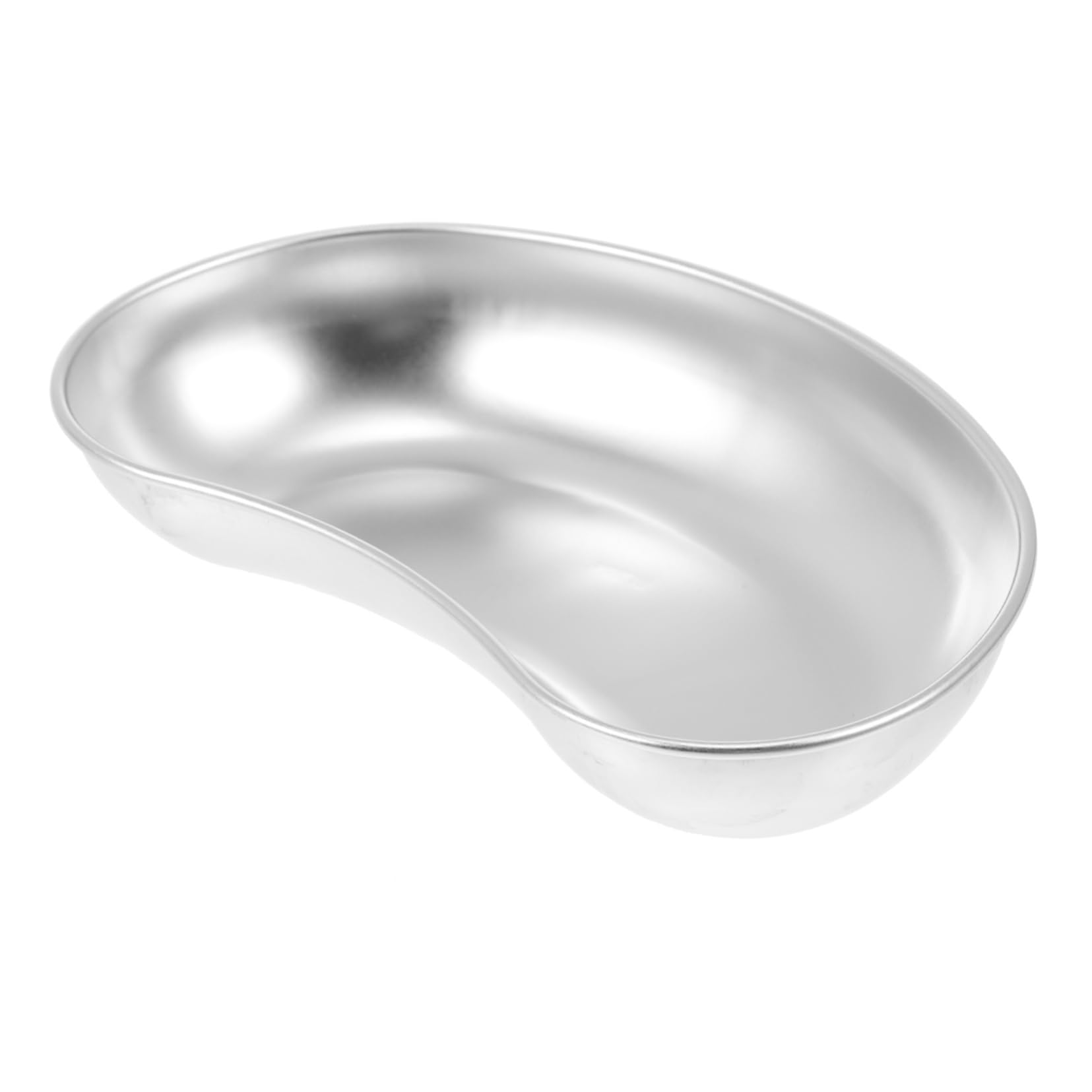 FUNOMOCYA Stainless Steel Curved Plate Anti-Iodine Volt- Lab Tray for Clinics Experiments