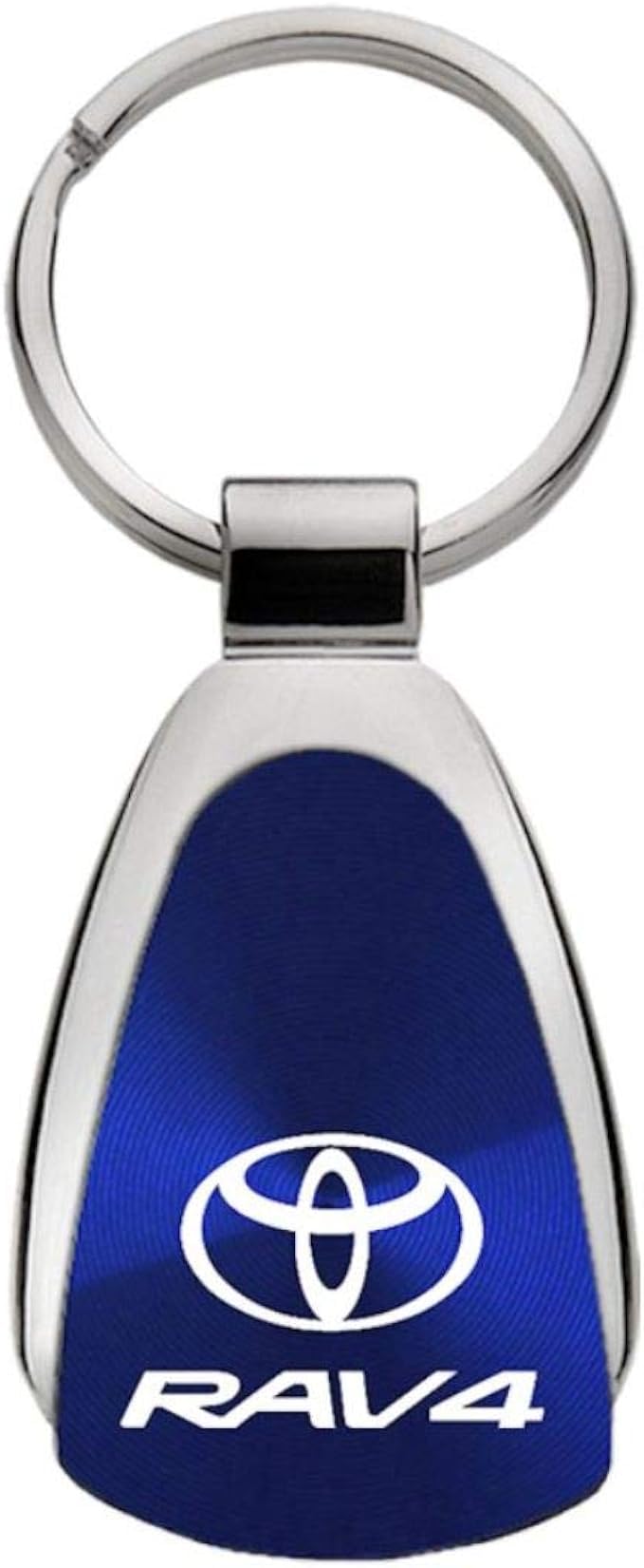 Au-TOMOTIVE GOLD Tear Drop Key Chain for Toyota Rav4 (Blue), Blue, Default