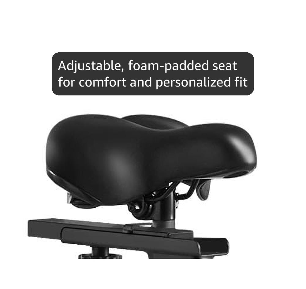 Yaheetech Exercise Bike Indoor Cycling Stationary Bike Exercise Bikes for Home Use with Flywheel, Comfortable Seat Cushion, LCD Display, 110kg Weight Capacity, Home Exercise Workout Equipment