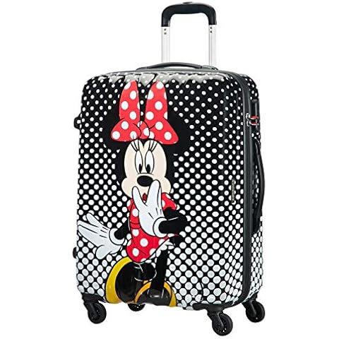 American Tourister Disney Legends - Spinner M, Kindergepäck, 65 cm, 62.5 L, Mehrfarbig (Minnie Mouse Polka Dot) Cover