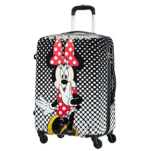 American Tourister Disney Legends, meerkleurig (Minnie Mouse Polka Dot), M (65 cm – 62.5 L), Koffer