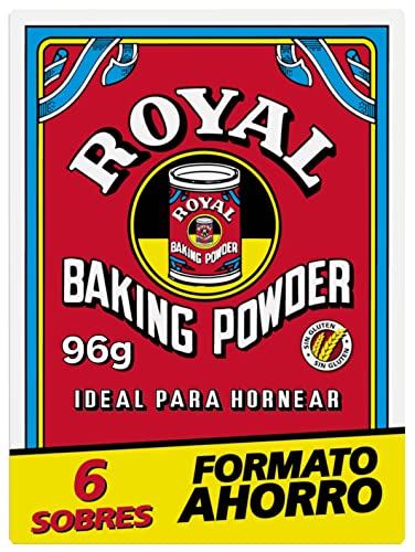 Royal - Baking Powder Clásica - Paquete de 6, Total 96gr