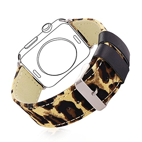 Bandmax Fashion Leopard Comfortable Denim Fabric