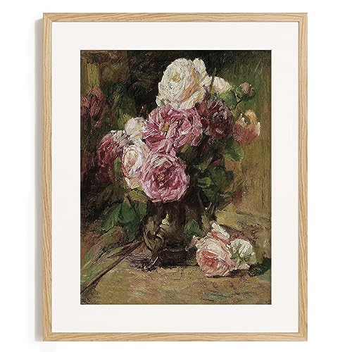 Yumknow Farmhouse Flower Still Life Picture Living Room thumb #2