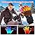 Heated Gloves for Men Women, 3-Gear Electric Rechargeable Hand Warmer with Battery for Winter Outdoor Sports (Large)
