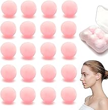 Classic Earplugs, 20 Tablets Wax Earplugs, Noise Reduction Earplugs, Comfortable and Reusable Special for Swimming, Water or Loud Noises