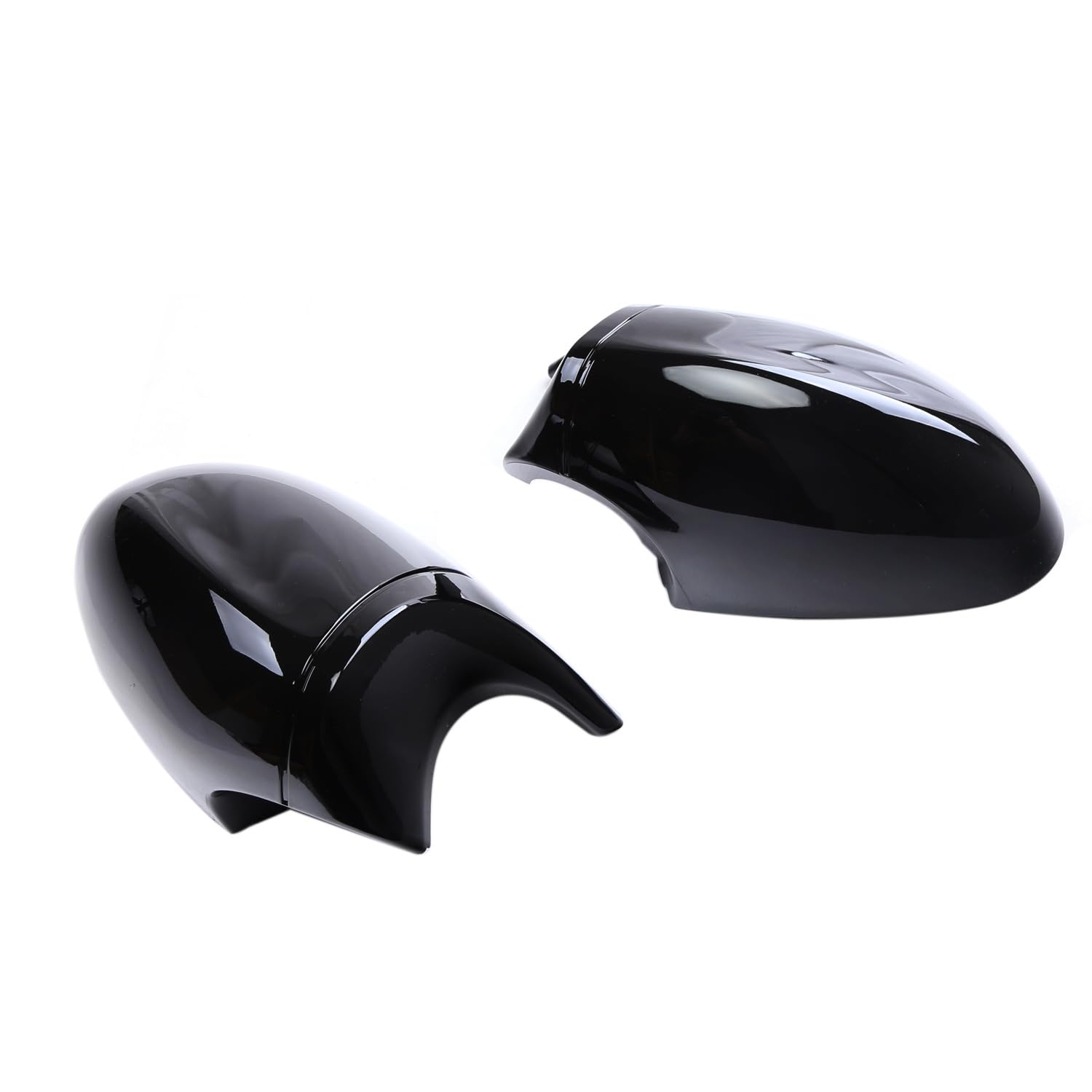 Boîtier de rétroviseur pour E90 E92 2004-2008 coque de remplacement noire en ABS - 2
