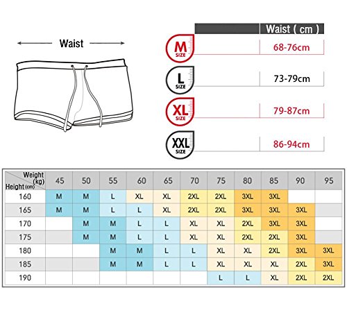 JT-Amigo Costume da Bagno a Boxer da Uomo