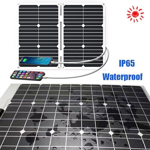 Inversor de onda sinusoidal modificada 6000W y panel solar impermeable de 50W 6