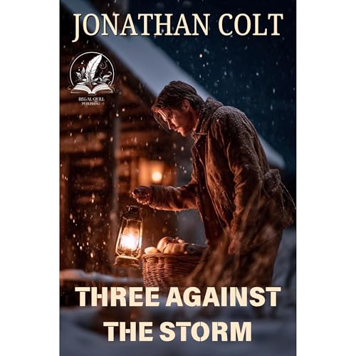 Three Against the Storm Audiolibro Por Jonathan Colt arte de portada