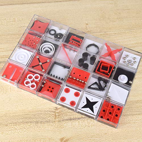 Hotusi Puzzle Toy Box Game Kids Teenager Balance Iq Party Favor Games Cube Puzzle Stocking Stuffers For Party Favors Supplies -24 Puzzles thumb #5