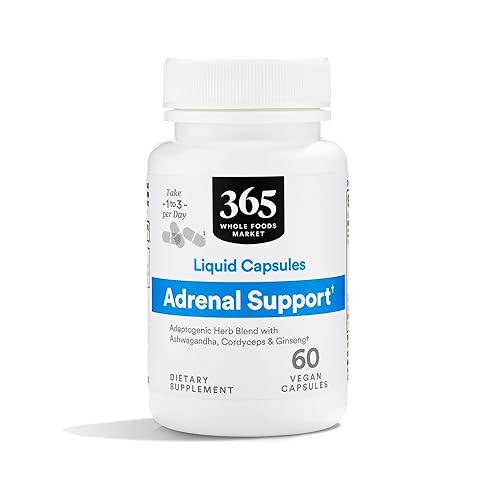 365 by Whole Foods Market, Adrenal Support Liquid Capsules, 60