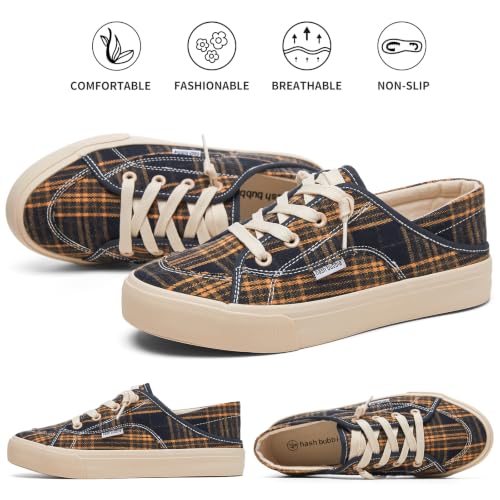Image of hash bubbie Women's Slip on Canvas Shoes Non Slip Fashion Sneakers Loafers