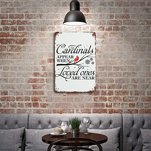 Panneau en métal durable Cardinals Appear de haute finition 30x45 cm - 3