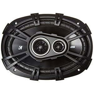 KICKER DSC6930 6×9-Inch (160x230mm) 3-Way Speakers, 4-Ohm (Pair)