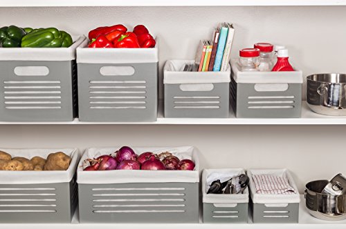 image for Creative Scents Wooden Storage Box Toilet Paper Basket - Decorative Cl