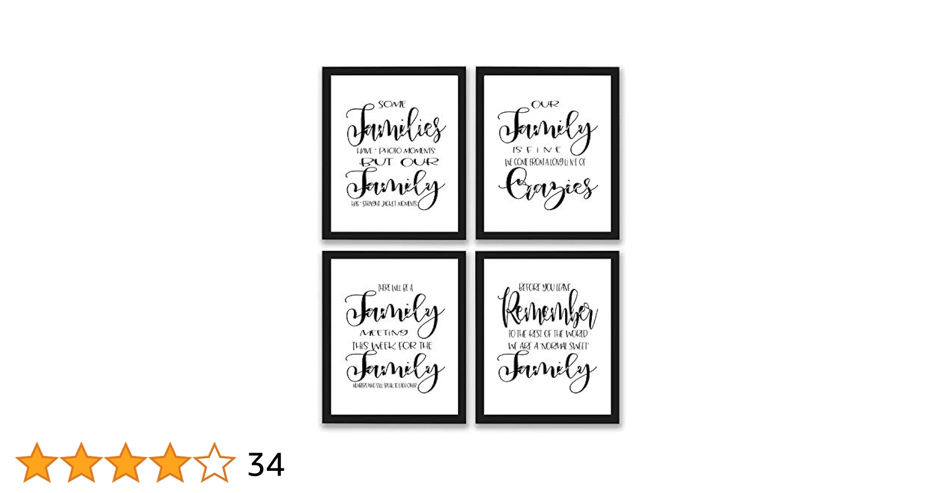 amazon-com-thenamestore-family-quotes-and-sayings-art-prints-set-of-four-photos-8x10-unframed-great-gift-for-family-wall-decor-posters-prints for Free Printable Family Quotes To Frame Amazon.com: TheNameStore Family Quotes and Sayings Art Prints | Set of Four Photos 8x10 Unframed | Great Gift for Family Wall Decor: Posters & Prints for Free Printable Family Quotes To Frame