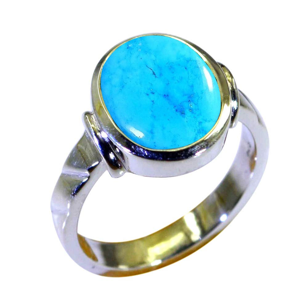55Carat Choose Your Color Natural Gemstone Sterling Silver Statement Rings Oval Shape Handmade Sizes 5-12…