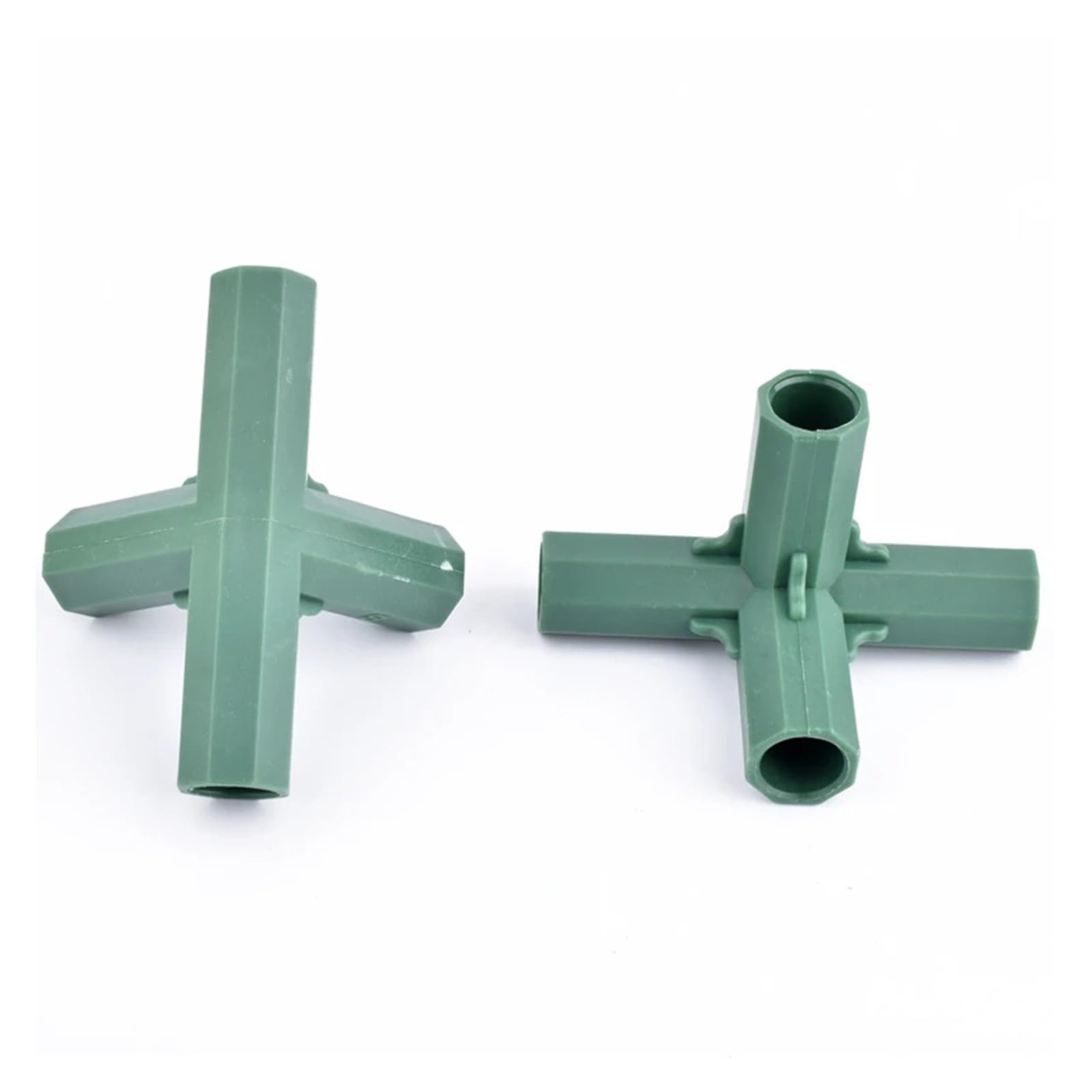 Connettori per Telaio da Giardinaggio 2-20 pz Giardino Serra Telaio Tubo di Raccordo Connettori Pianta Fiore Palo Scherma Giunti Casa ID 16mm 3-way 4-way 2-way 5-way(90 Degree Three-way,12PCS)