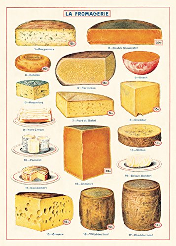 Cavallini Decorative Paper - Cheese 20