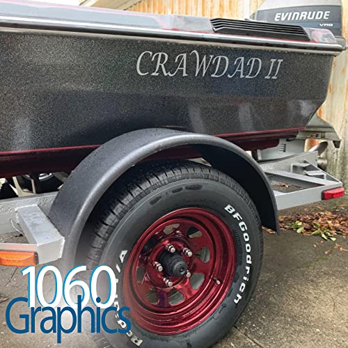 1060 Graphics Custom Vinyl Lettering (3 Inch High Lettering) #TOP3
