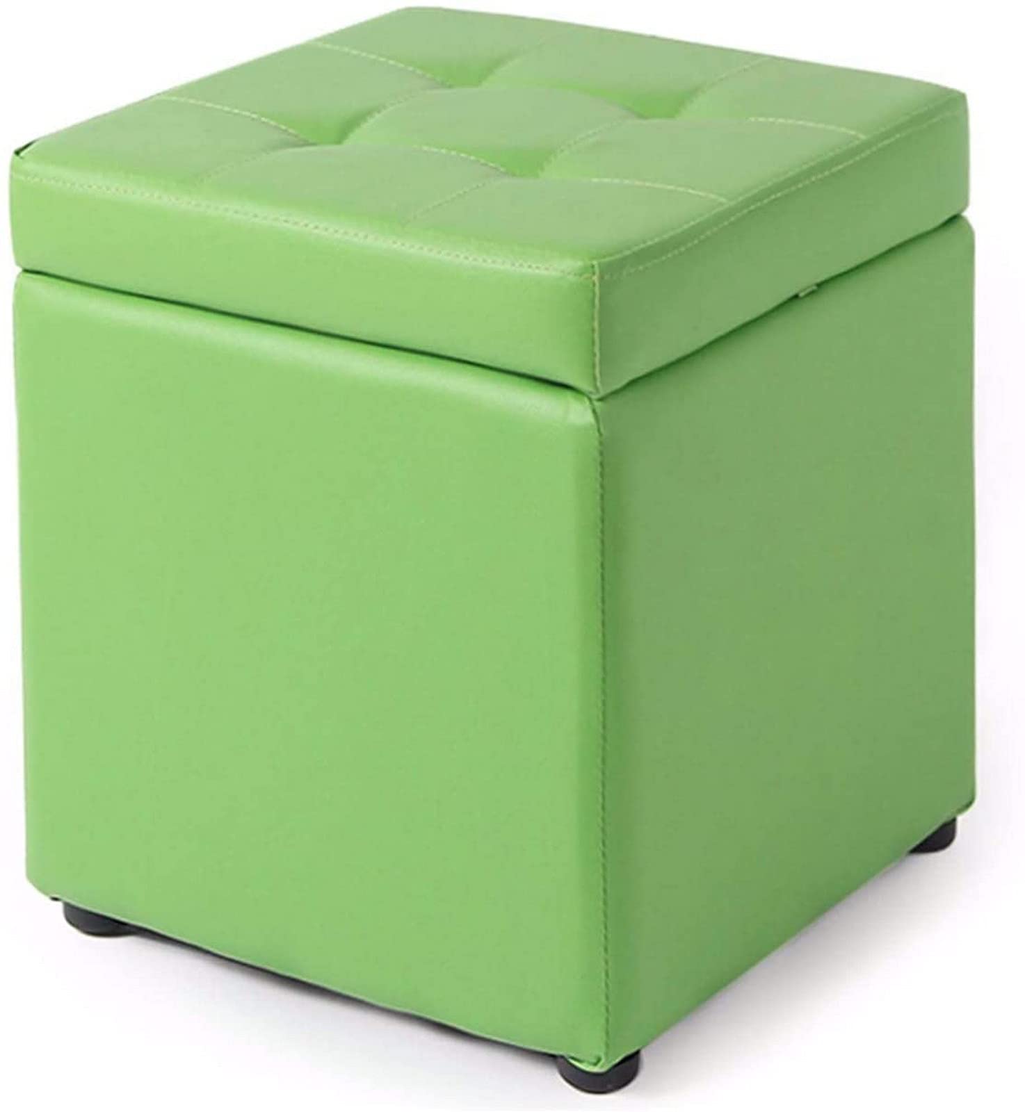 Banc de Rangement pour Chambre Pouf Étanche et Repose-Pieds de Salon 30x30x35cm