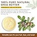 Pure Organic Shea Butter Raw, Body & Face Butter for Hair and Body, Unrefined Shea Butter to Make Lotion for All Skin Types, Body Butter and Shea Butter Soap, DIY Lip Balm, Natural Moisturizer