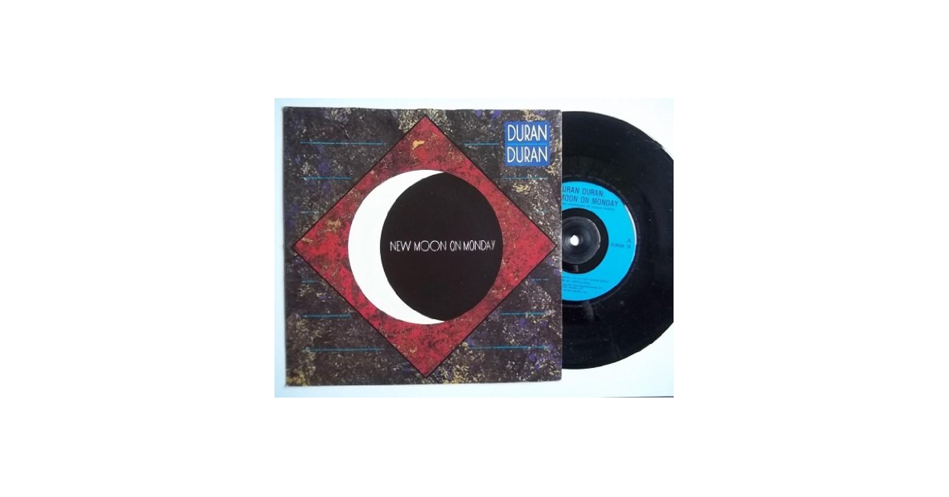Duran Duran レコード 付属ポスター付き Duran Duran/Thank You オリジナルLP レコード ポスター付