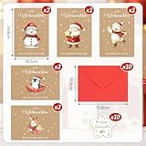 Zoom IMG-1 happirra set di biglietti natale Zoom IMG-1 happirra set di biglietti natale