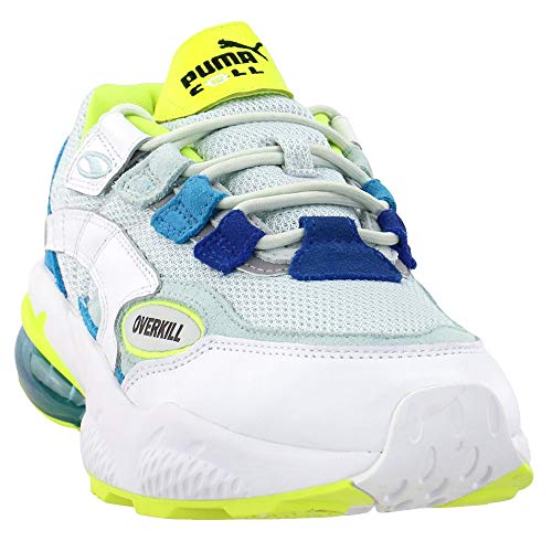 PUMA Mens Cell Venom X Overkill Lace Up Sneakers Shoes Casual - Blue,White,Yellow - Size 10.5 D