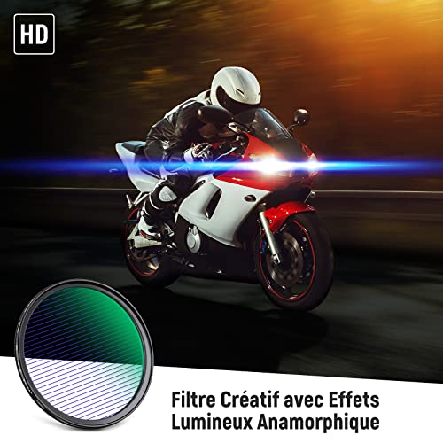 Filtre d'objectif NEEWER 72mm verre optique HD et traitement multi-résistant - 2