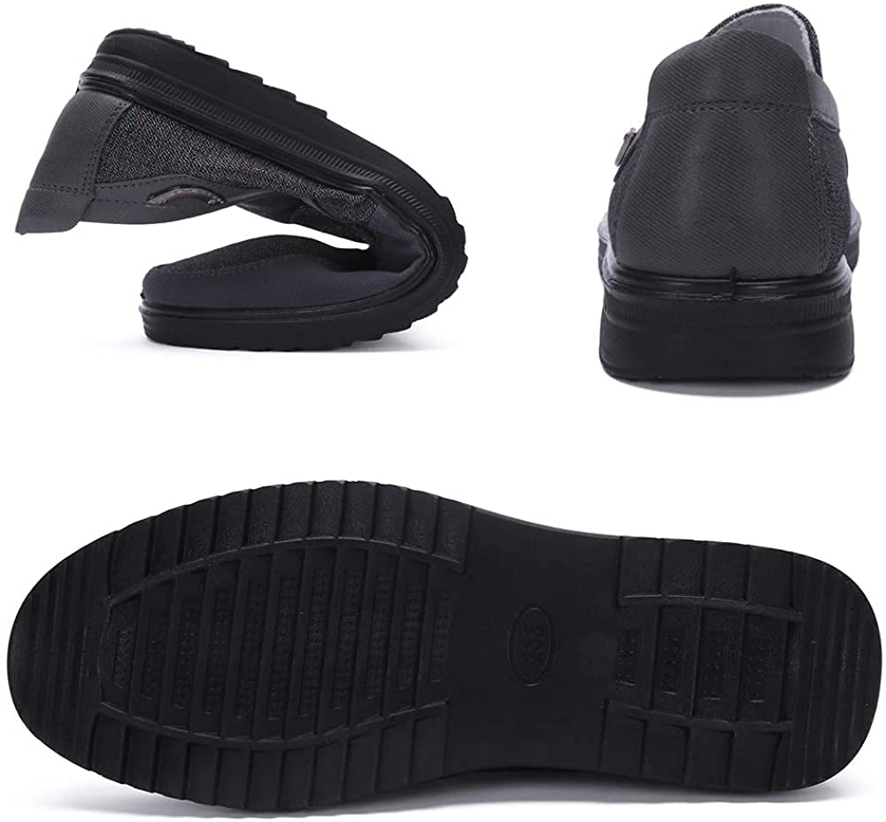 Zapatos sin Cordones Hombre Cuero Mocasines Casual Zapatillas Casa para Centavo Ponerse Conducción Formal Negocios Barco Cómodos Caminar