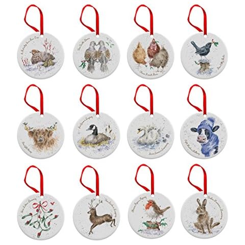 Wrendale 12 DÍAS de Navidad, Multi Color Cover