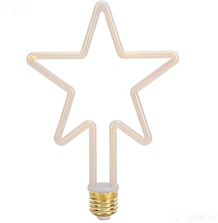 LED Sternlampe E27 2700K Warmweiß 8W Vintage,