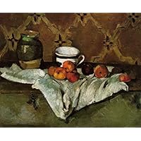 Amazon.co.jp: 18 の有名な絵画 - イタリアの陶器の壺のある静物