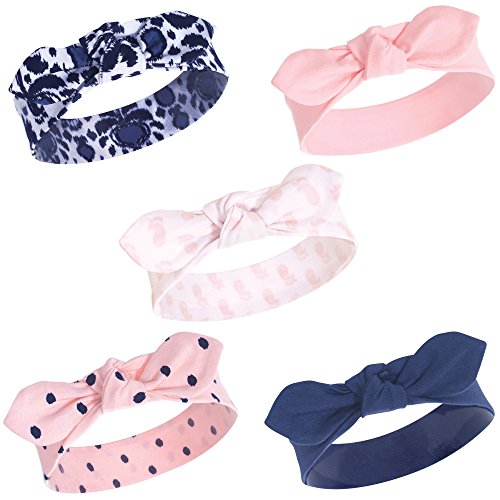 Yoga Sprout Bow Headbands, 5 Pack, Paisley Ikat