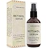 Retinol-Serum-25-for-Face-Eyes-2-oz-with-Vitamin-A-E-Hyaluronic-Acid-Green-Tea-for-Anti-Aging-Fine-Lines-Wrinkles-Best-Brightening-Facial-Serum-for-Day-Night-use-by-Simplified-Skin Retinol Serum for Face & Eyes with Vitamin E, A, Hyaluronic Acid & Green Tea for Anti-Aging, Fine Lines & Wrinkles - 2.5% Retinol Facial Serum for Day & Night - 2 Oz